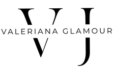 Un logo in bianco e nero per Valeriana Glamour