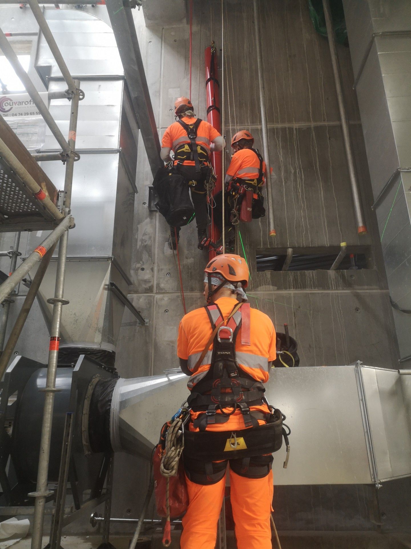 Intervention en milieu industriel