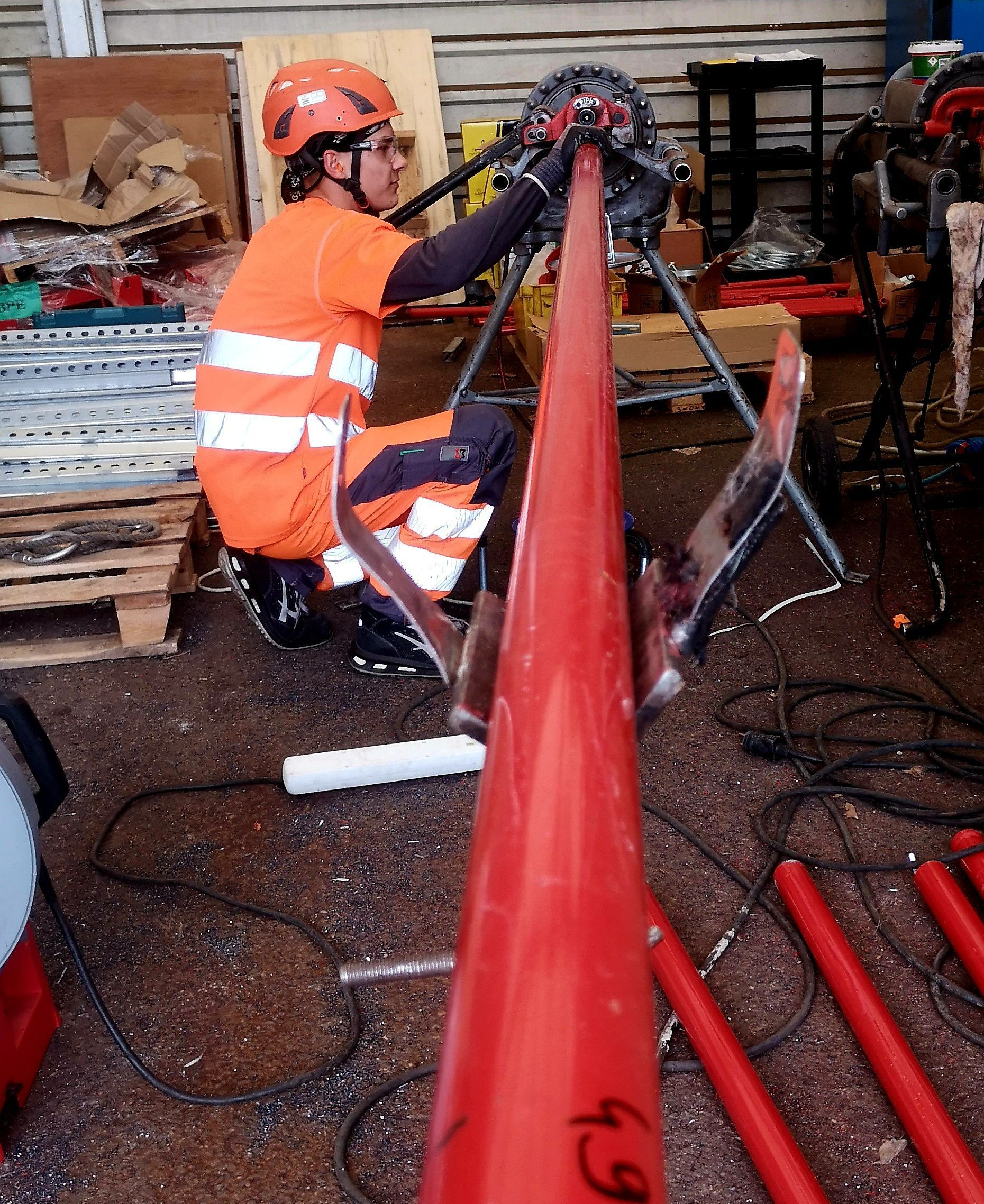 Installation sprinkler