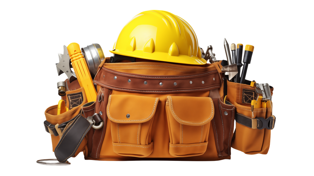 Un sac avec des outils.