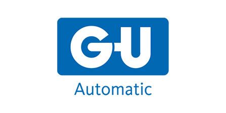 ein blaues und weißes Logo für automatische Türen - Logo vom Partner von BAUSON GmbH aus Gräfenhainichen