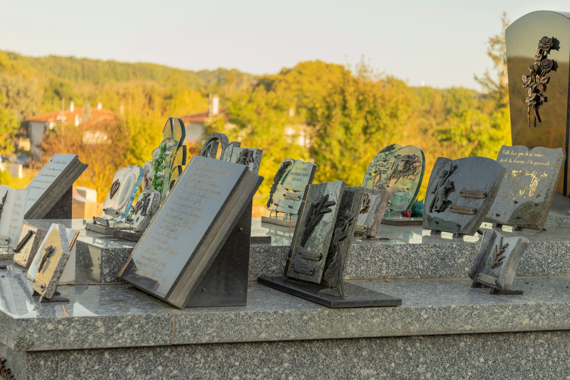 Plaques funéraires