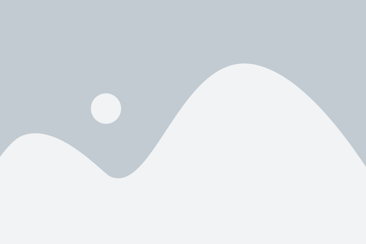 Abstrakte, grau-weiße Landschaftsillustration mit einem kleinen weißen Kreis über sanft geschwungenen Formen