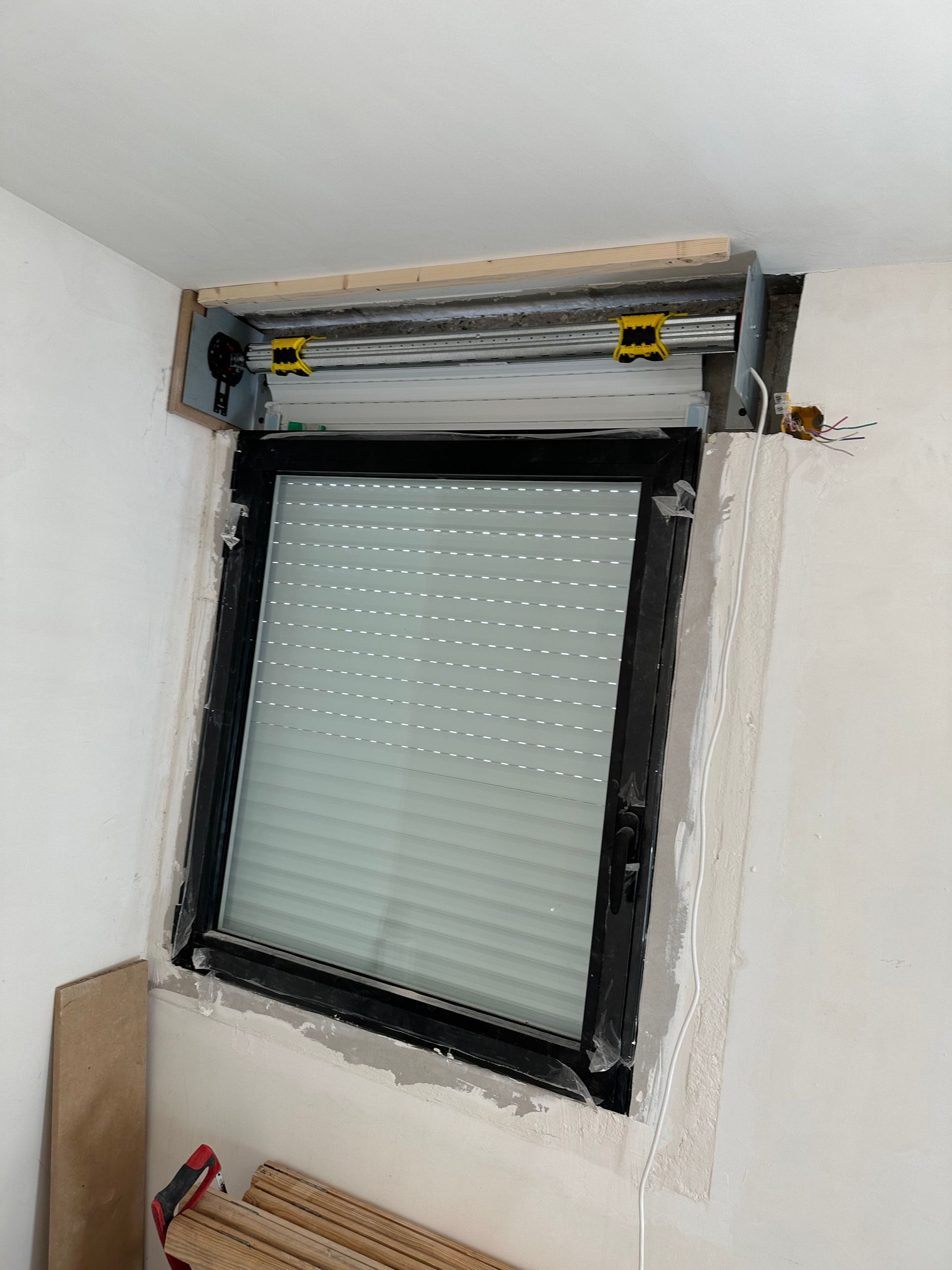 Volet roulant fermé