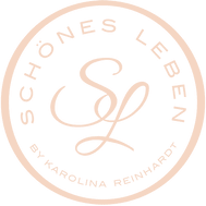 Ein Logo für ein Unternehmen namens Schönes Leben von Karolina Reinhardt.