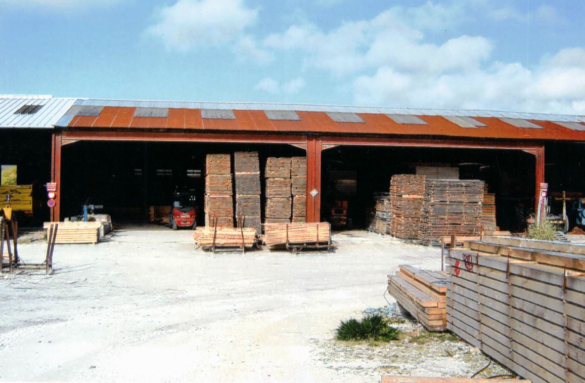 Stock de bois - dépôt