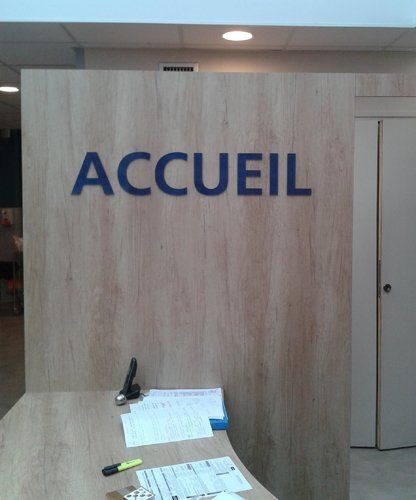 Enseigne Accueil
