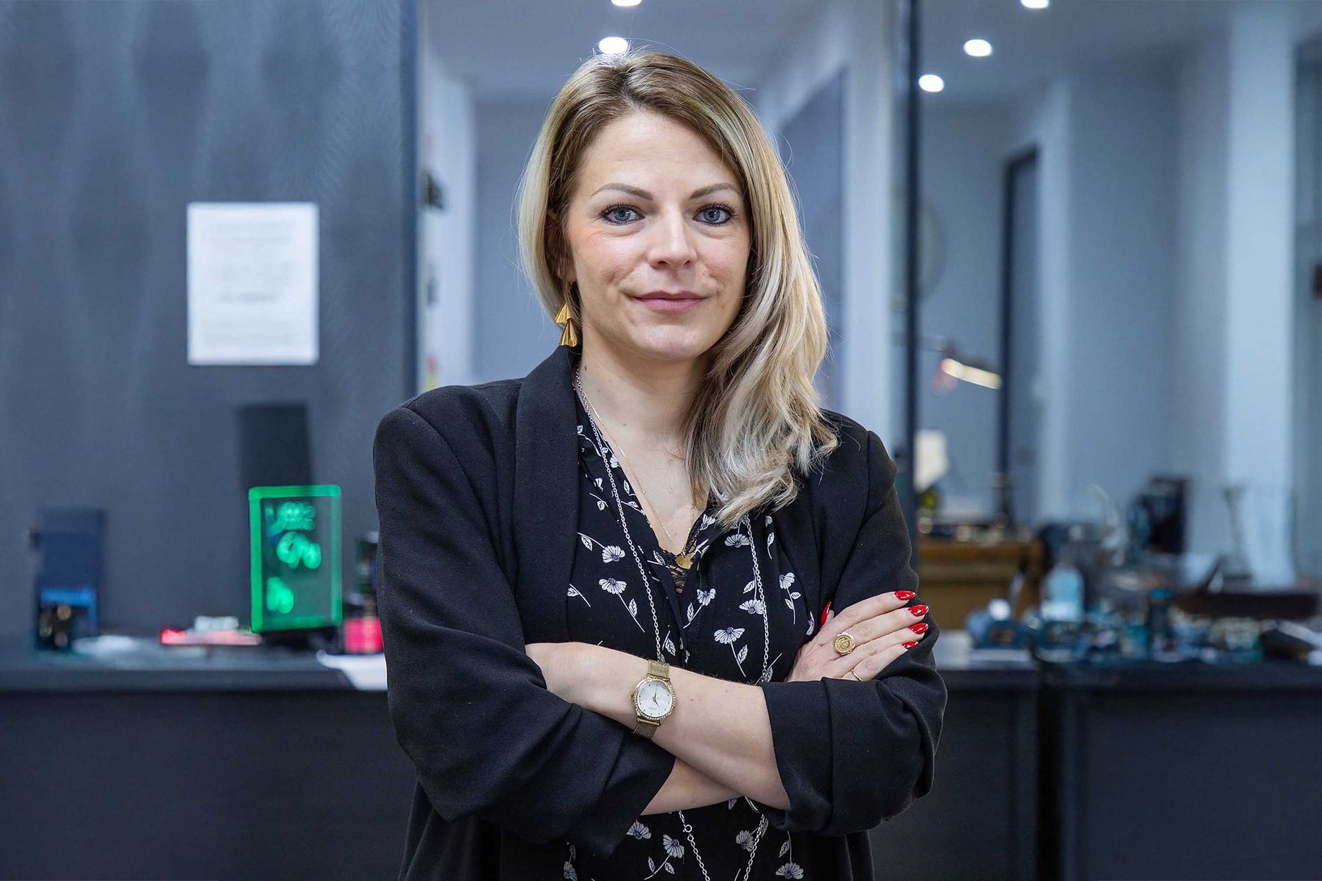 Gérante de la bijouterie