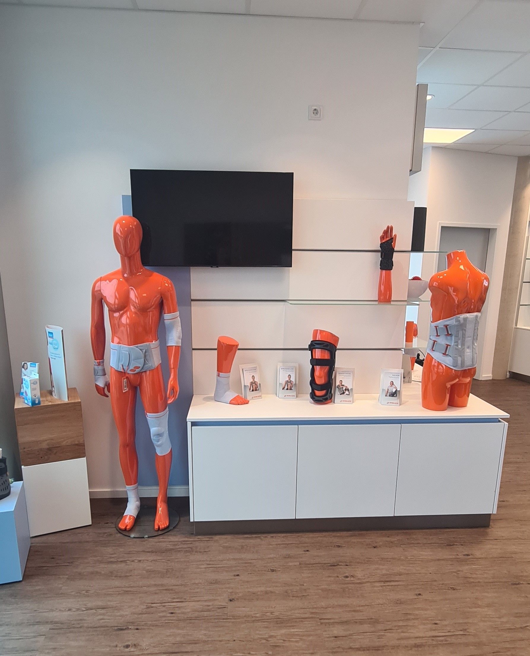 Innenansicht vom Sanitätshaus von OTec in Geisenfeld