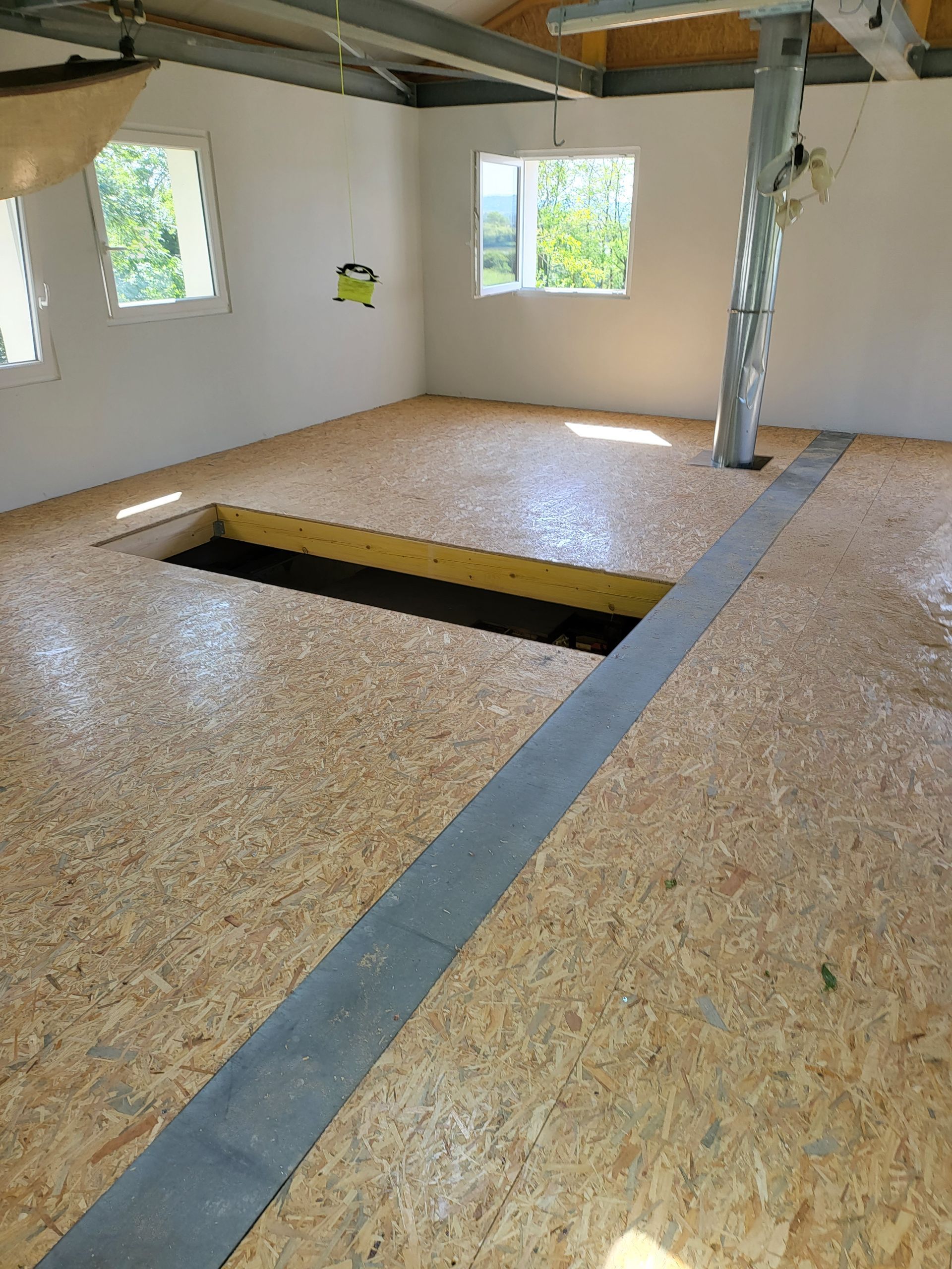 Solivage fini sur un étage