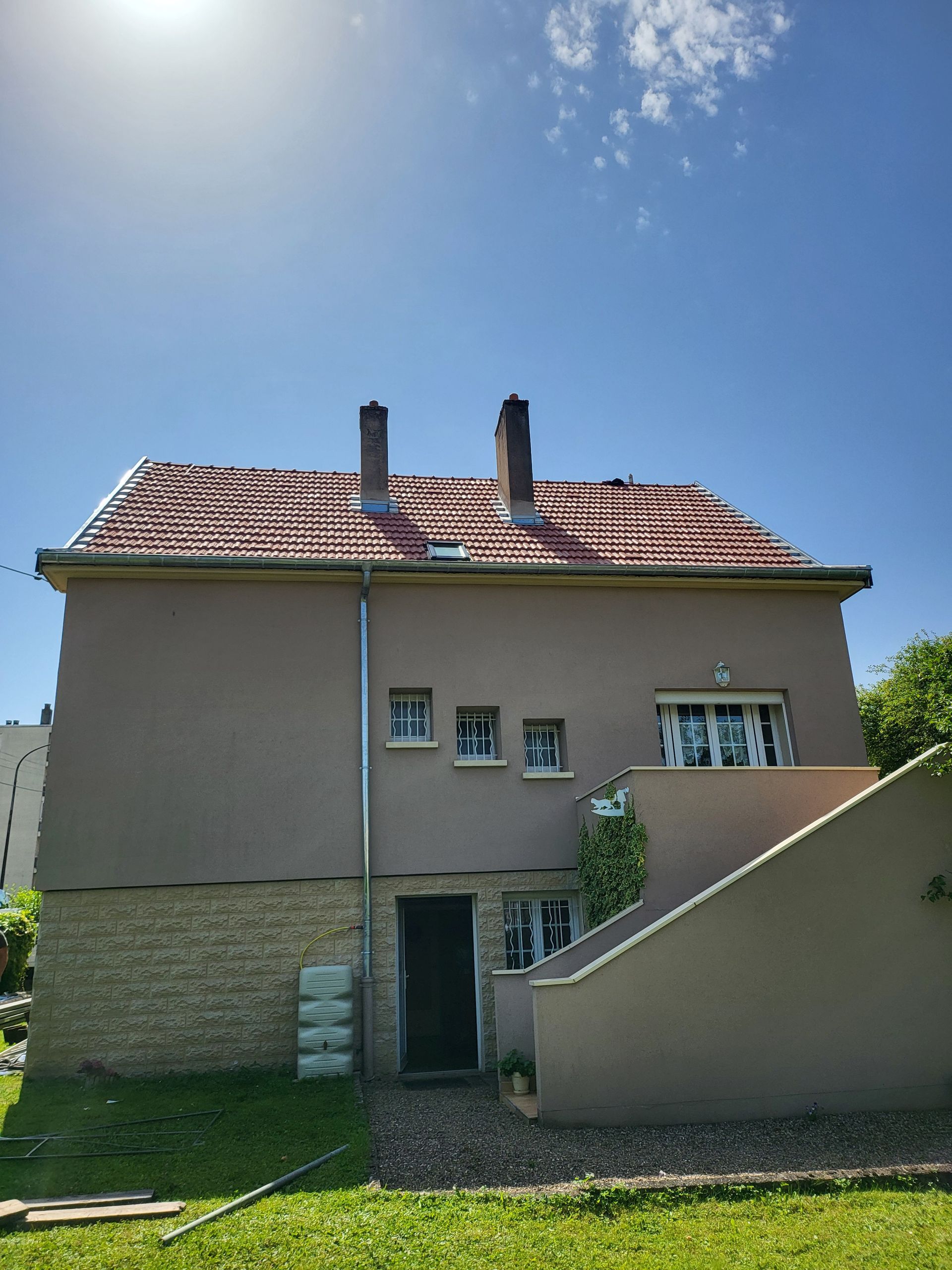 Photo d'une façade de maison