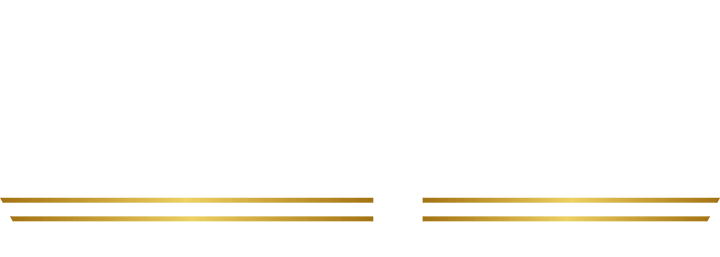 Zwei horizontale Goldlinien, die durch einen Spalt getrennt sind.