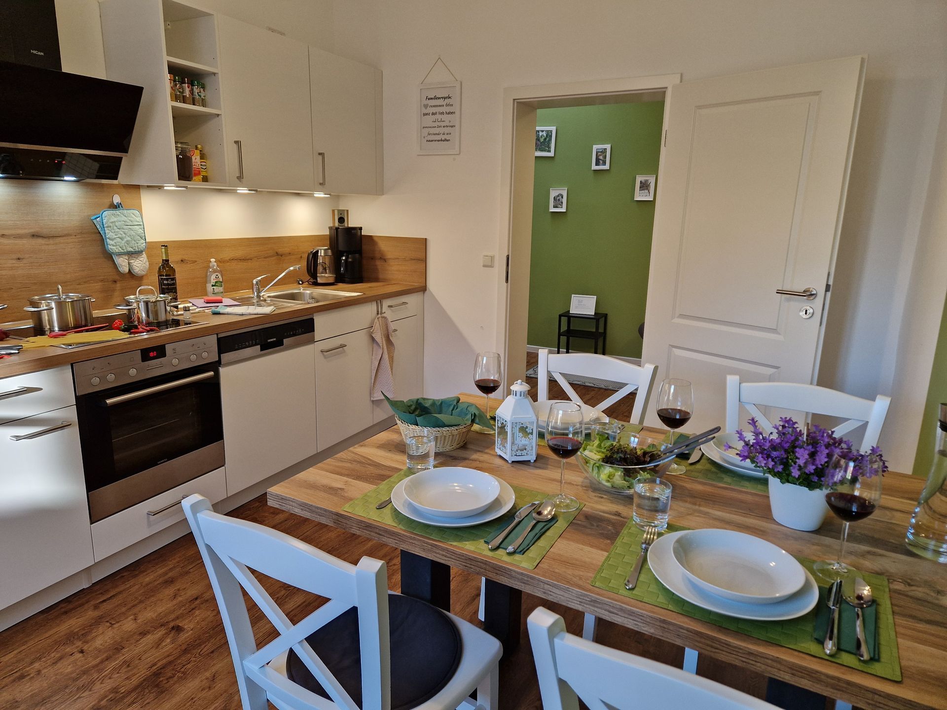 Apartment Piepmäker Küche