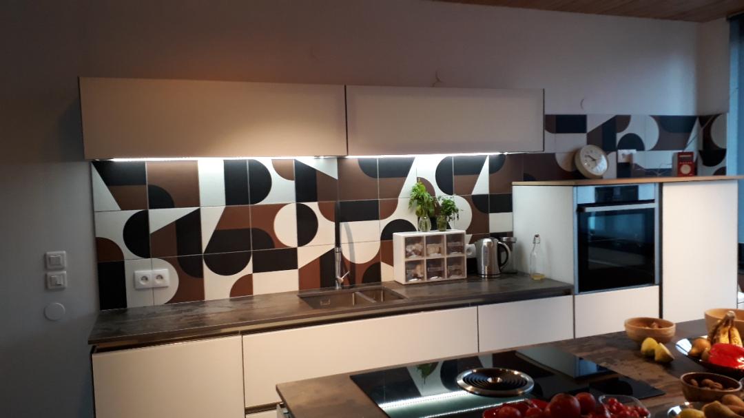 Cuisine -carrelage mural