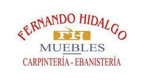 El logotipo de fernando hidalgo muebles carpinteria ebanisteria