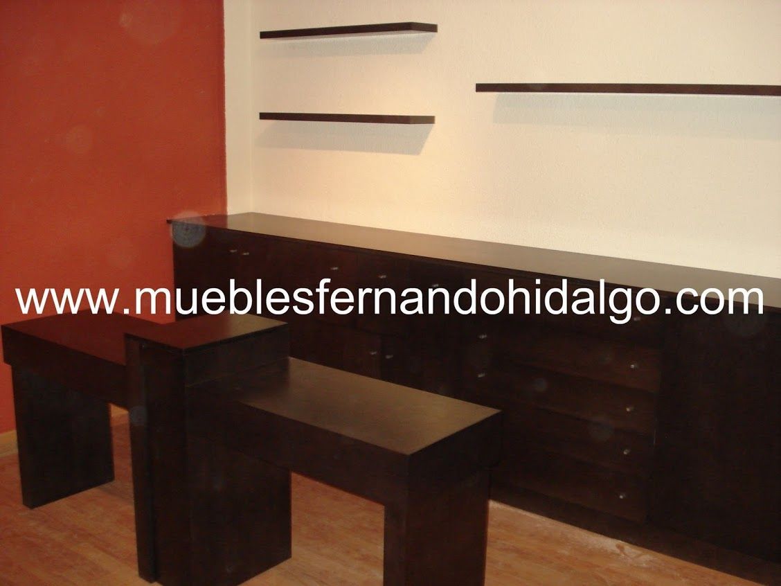 A website for muebles fernando hidalgo is displayed