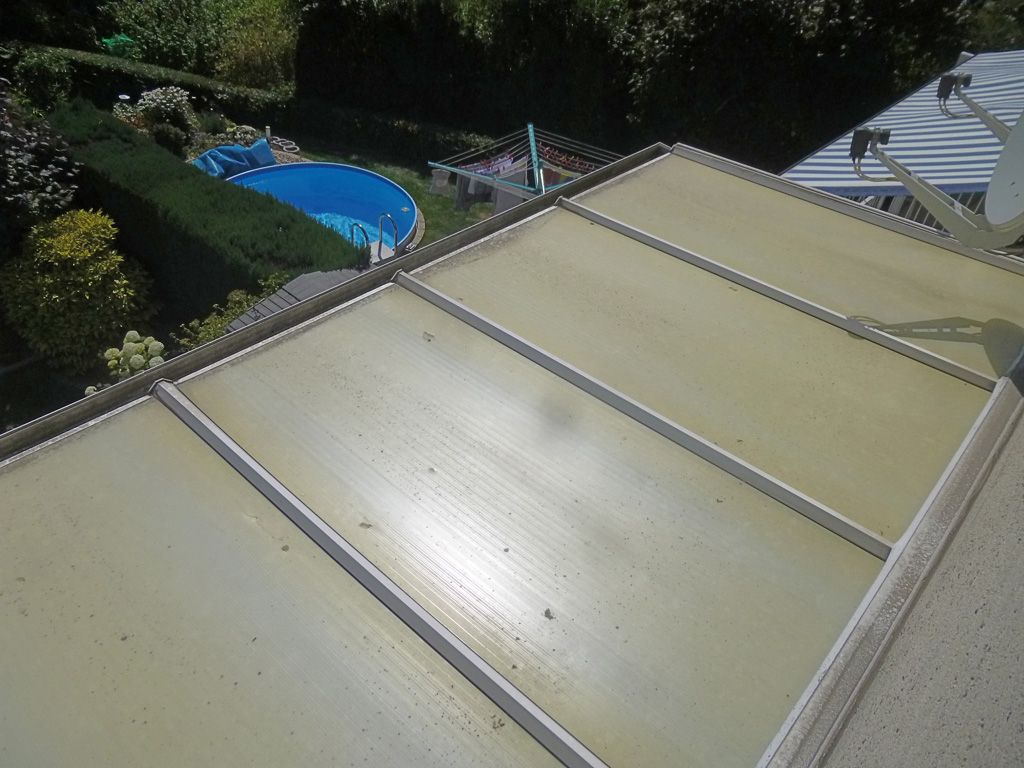 Doppelstegplatten, Glas