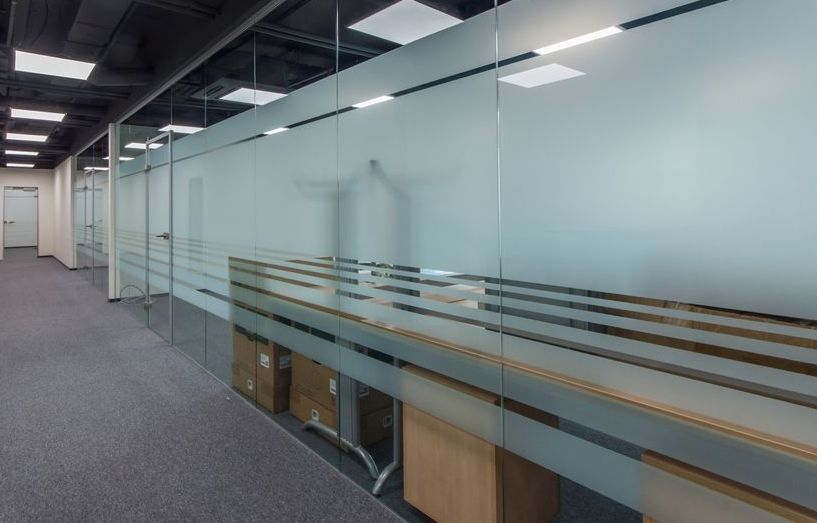 Glastrennwand, Büro
