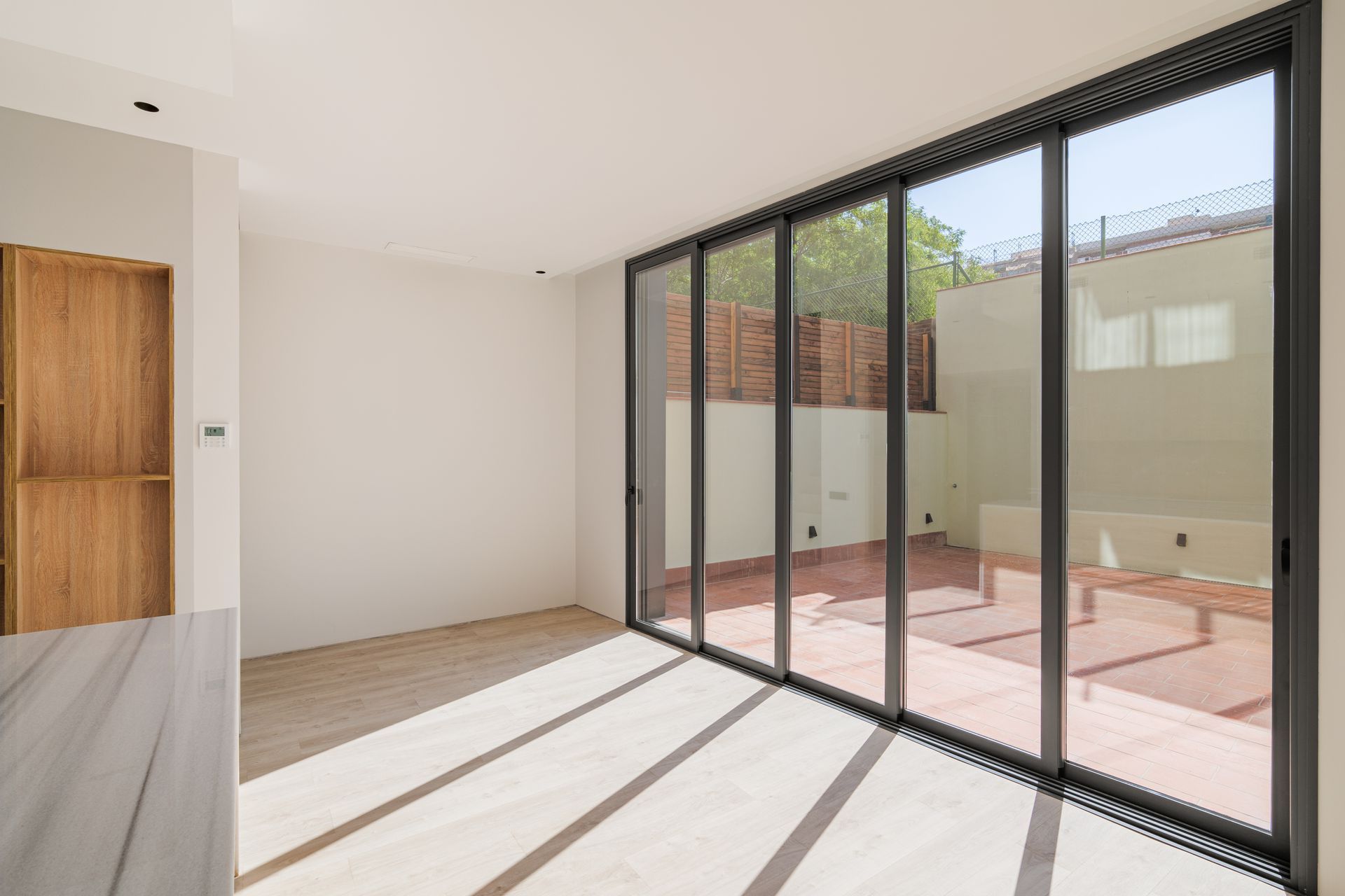 Schiebetür, Außenbereich