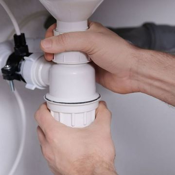 Changement d'un siphon