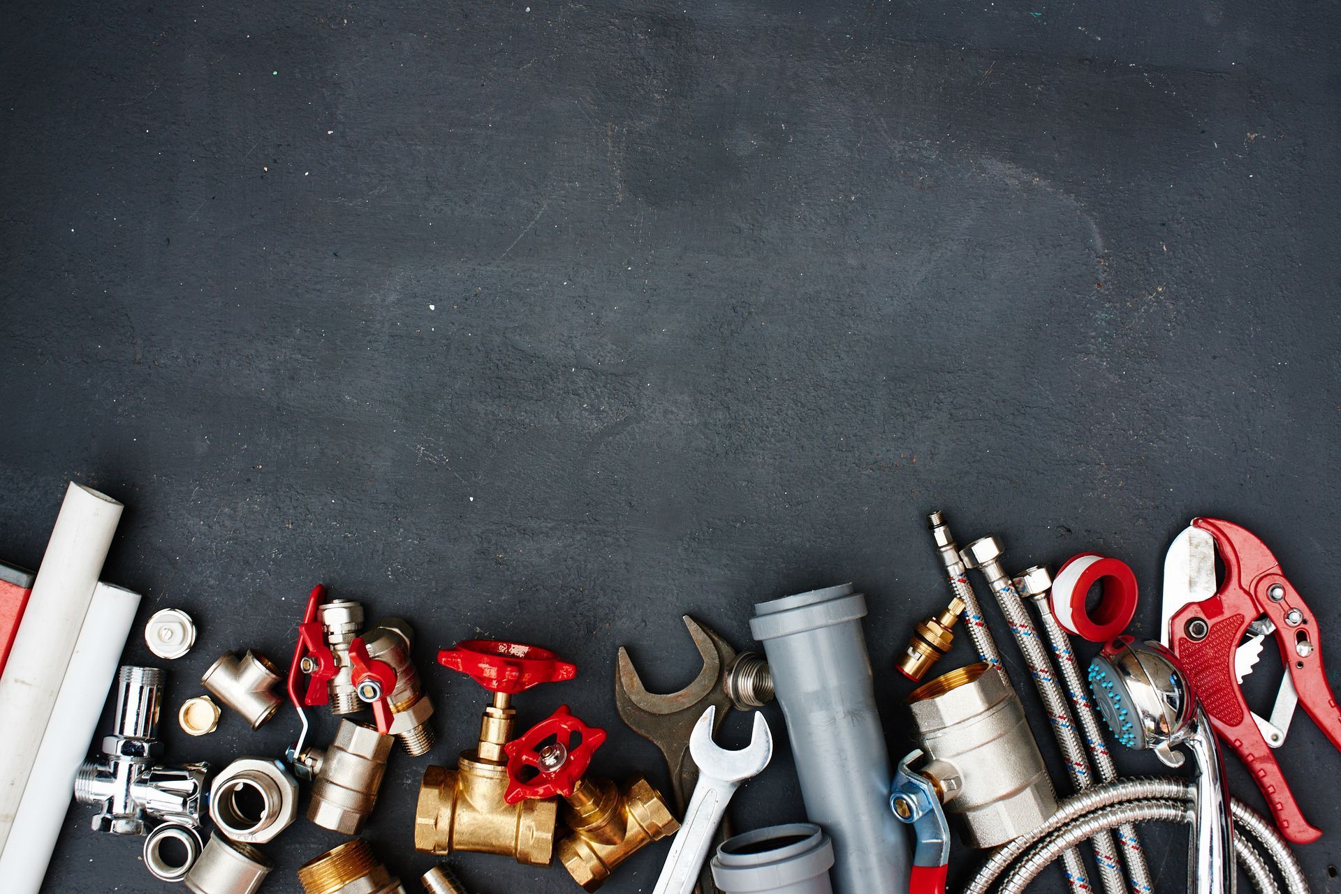 Divers outils de plomberie
