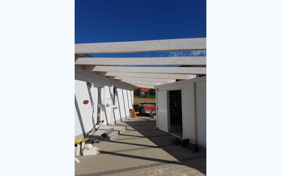 Schreinerei Büttner Überdachung