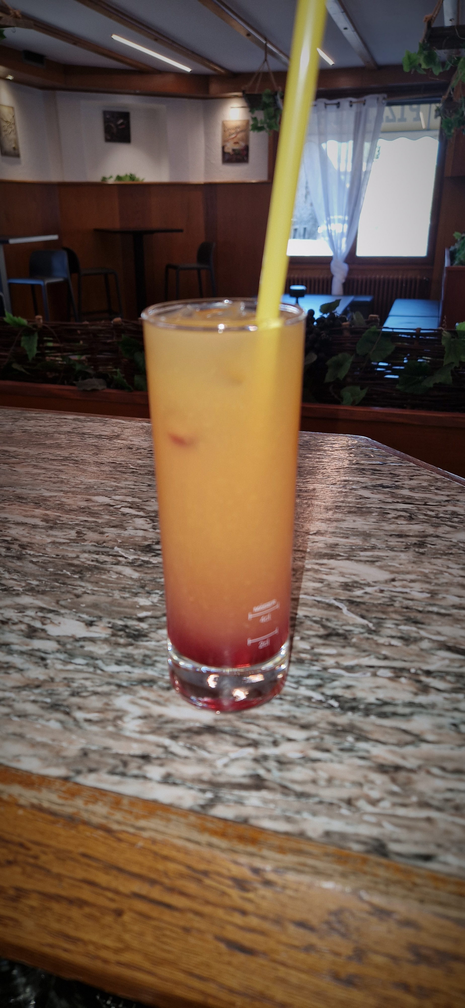 un soleil dans un longdrink