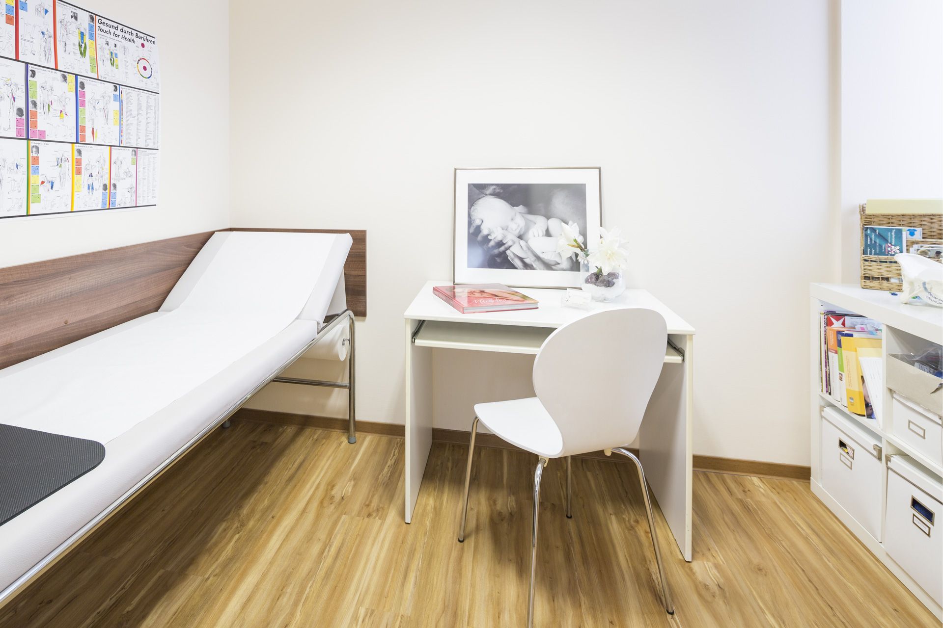 BEhandlungszimmer 3 der Frauenarztpraxis Dr. med. Henric Peper in Winsen (Aller)