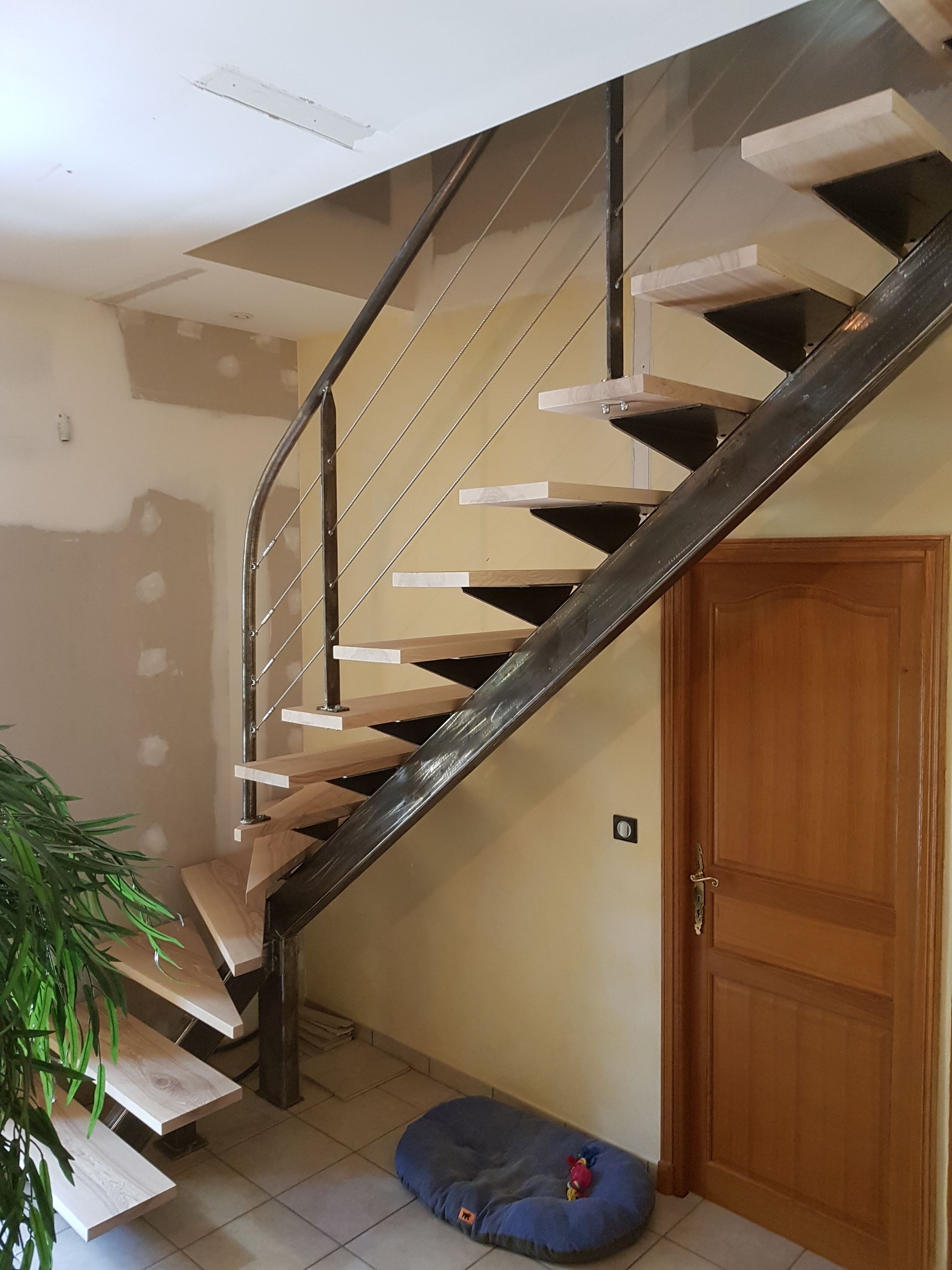 Création d'un escalier intérieur