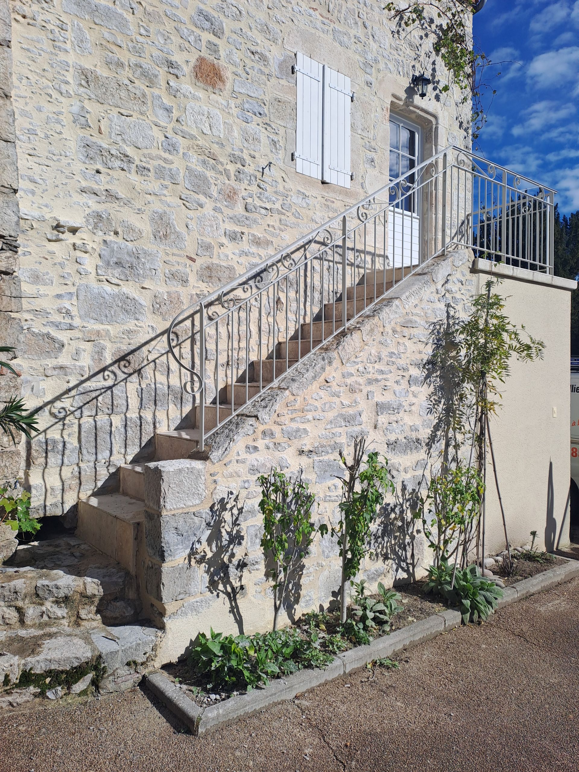 Escalier et garde-corps