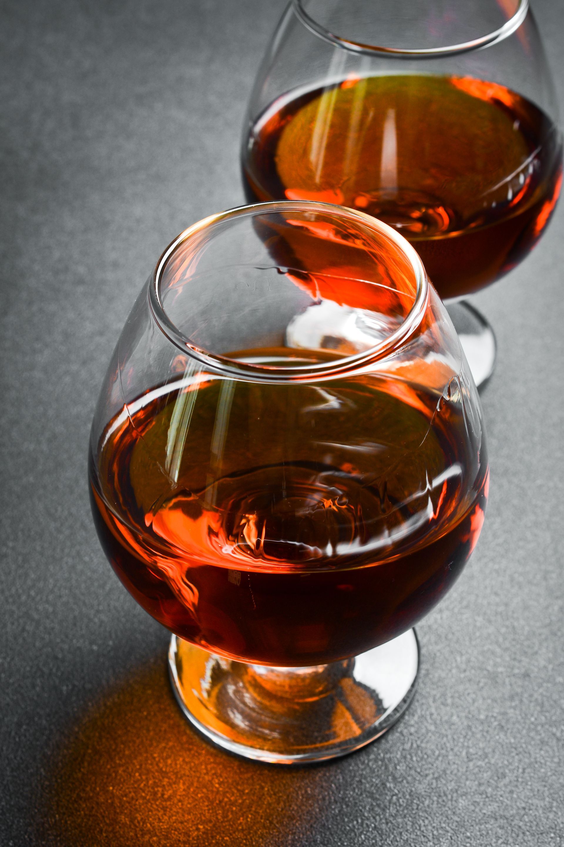 Deux verres d'armagnac