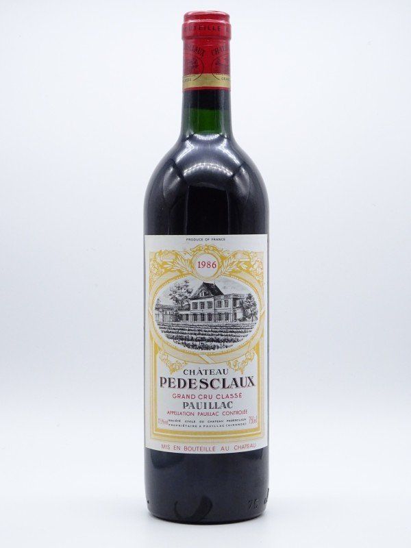 Château Pedesclaux 1986