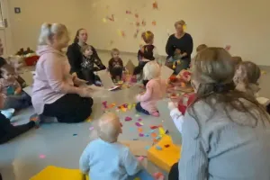 Krippe Jungfernbusch