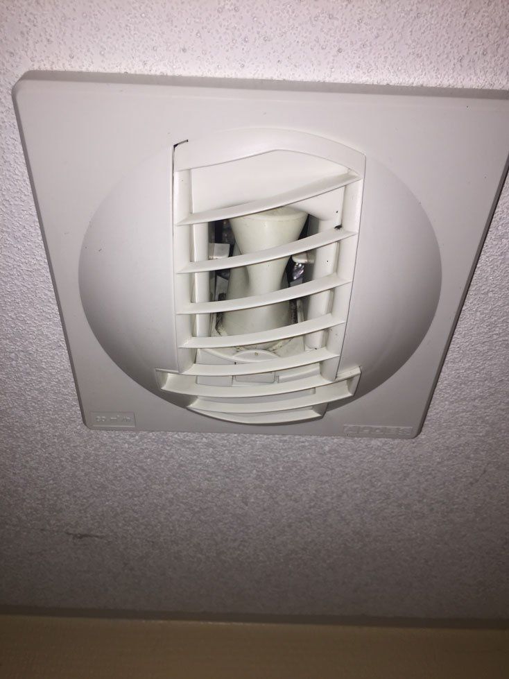 après maintenance ventilation