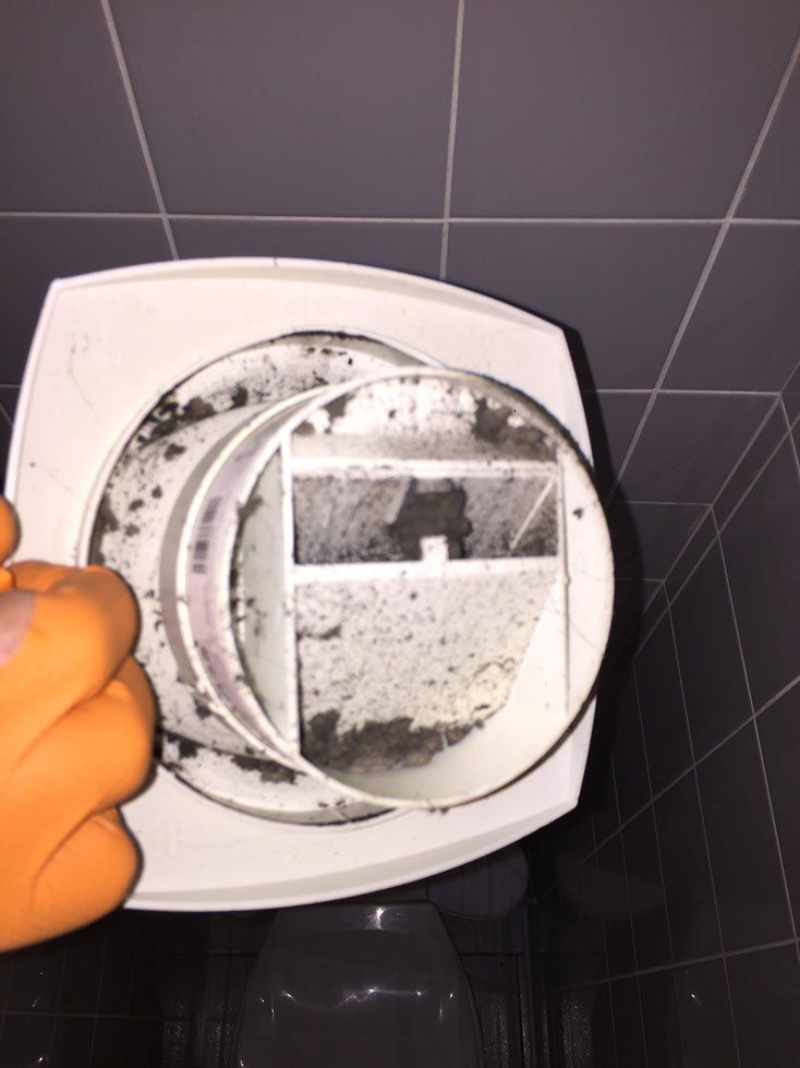 trappe vmc avant nettoyage