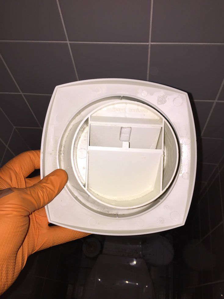 trappe vmc après nettoyage