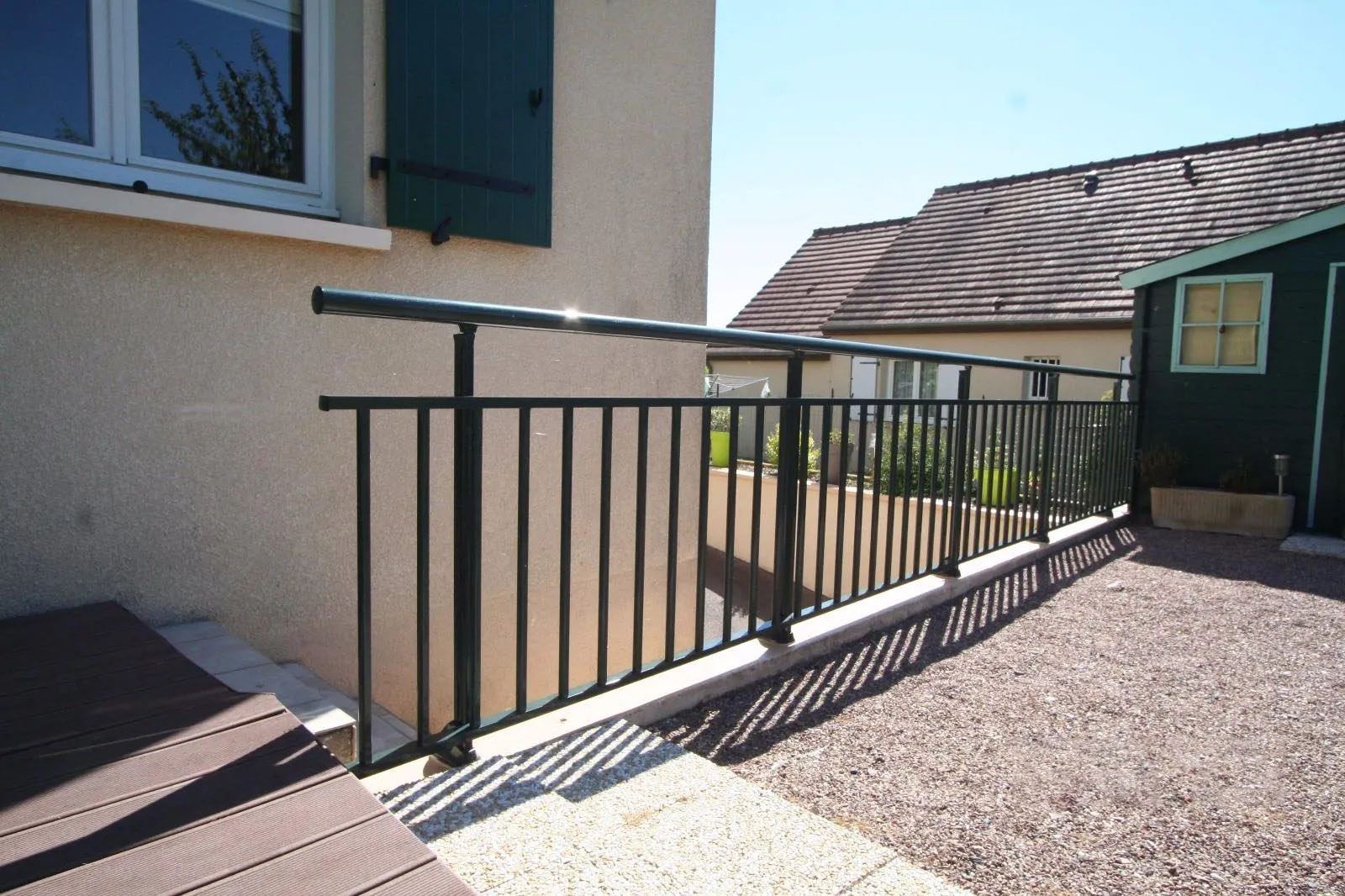 Garde-corps de terrasse réalisé par Saforge