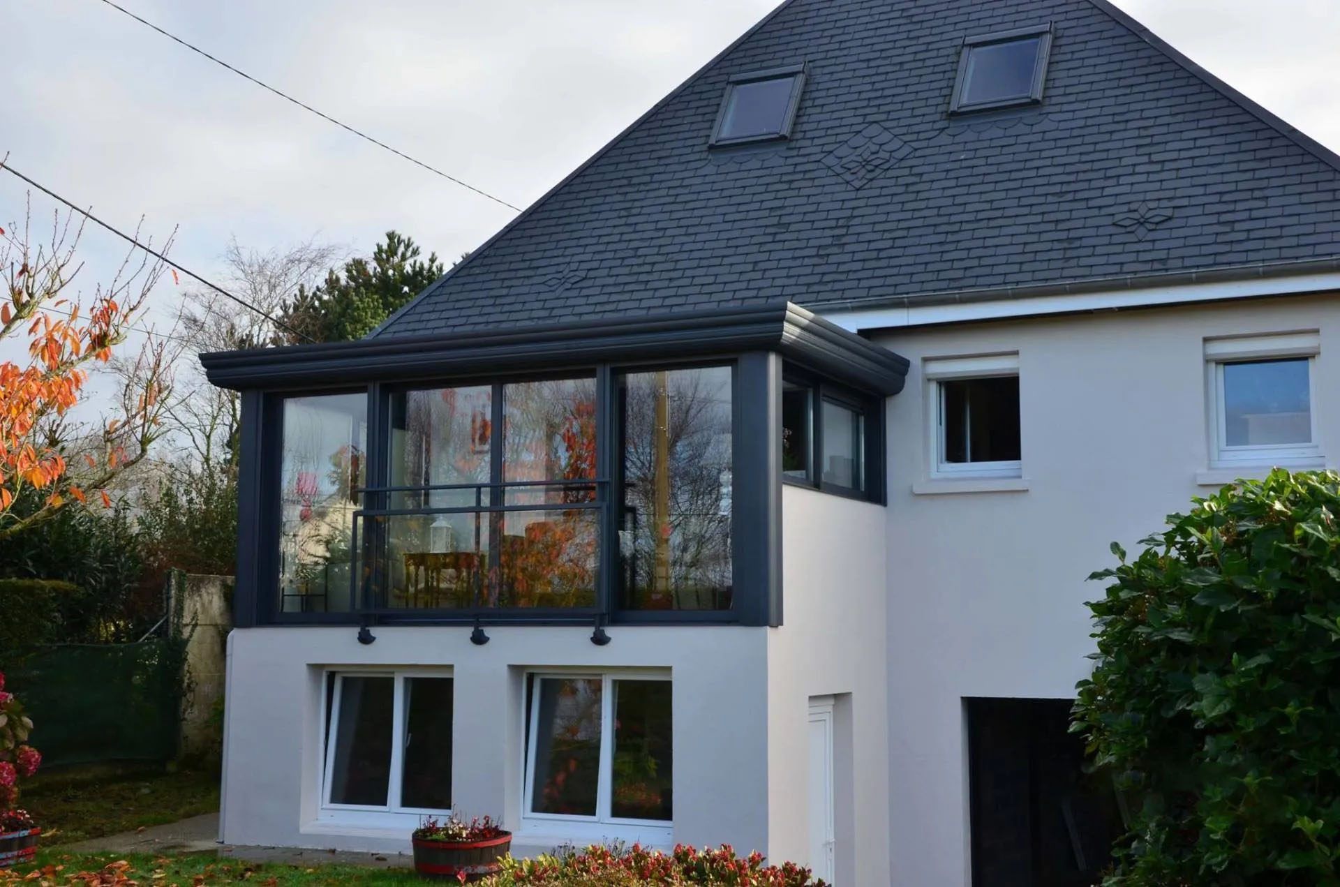 Véranda en hauteur par Saforge