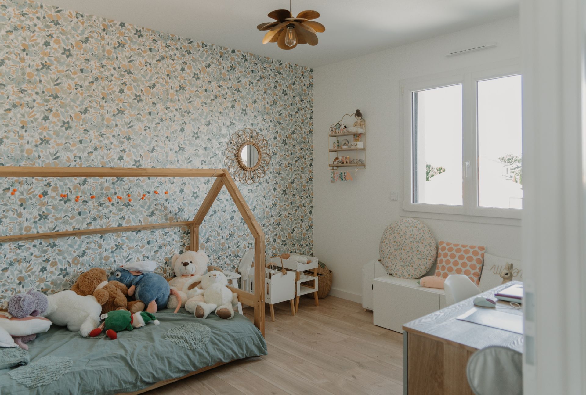Chambre d'enfant décorée