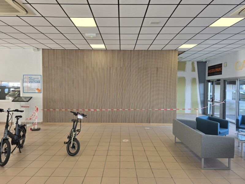 Bardage intérieur en bois