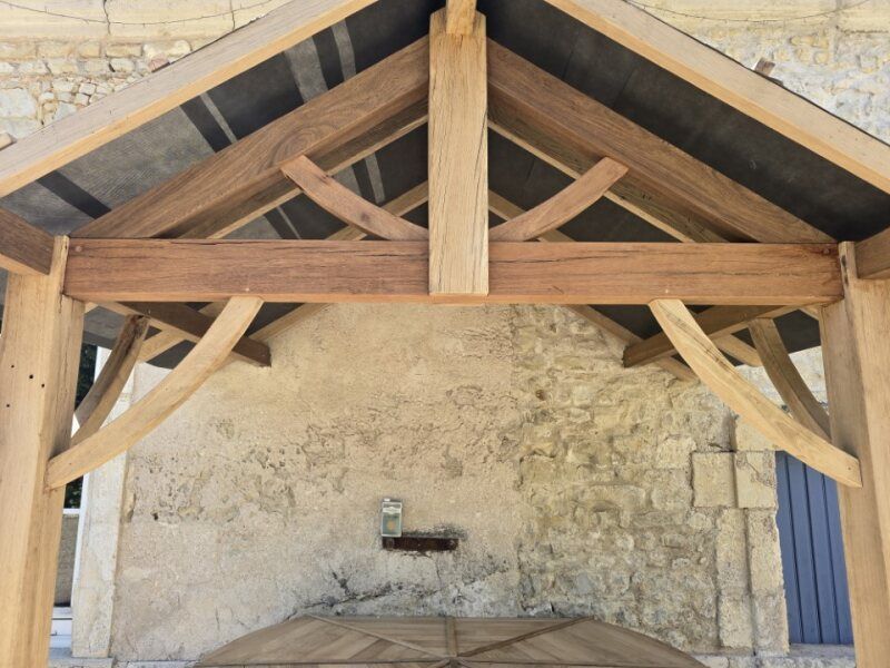 Refection d'une charpente en bois