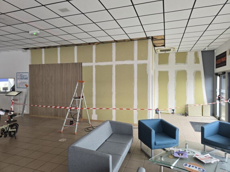 Travaux de rénovation