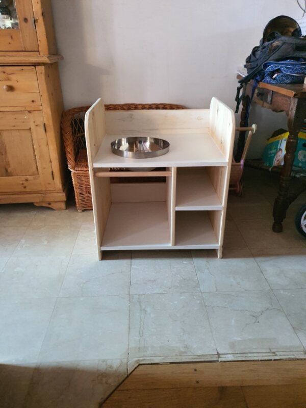 Création d'un meuble bas en bois