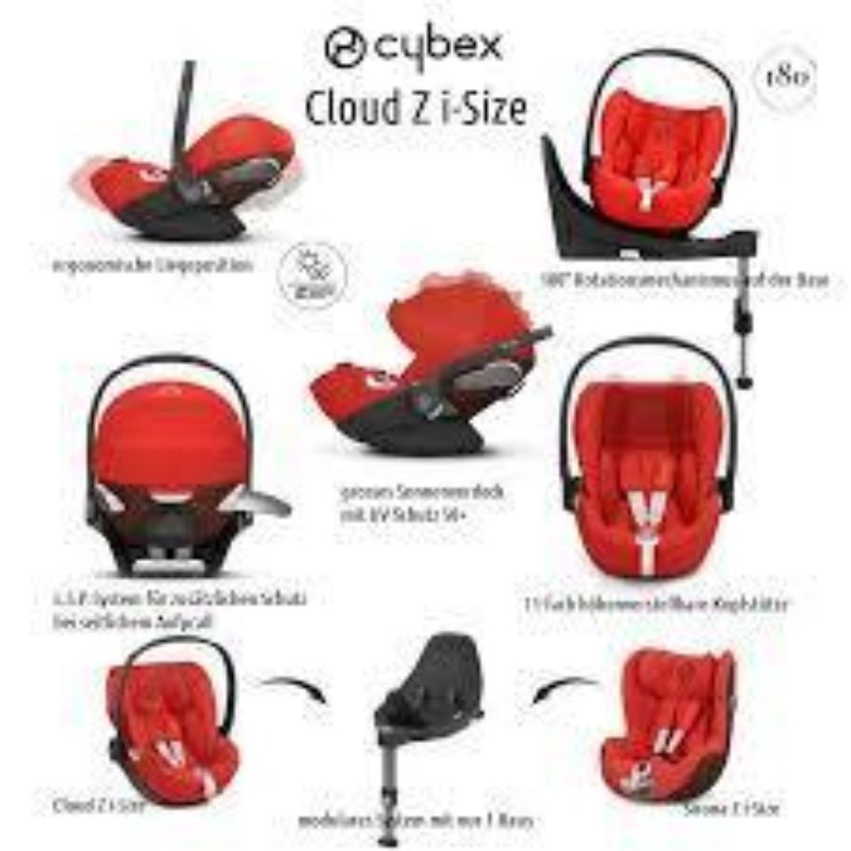 roter Kindersitz von cybex