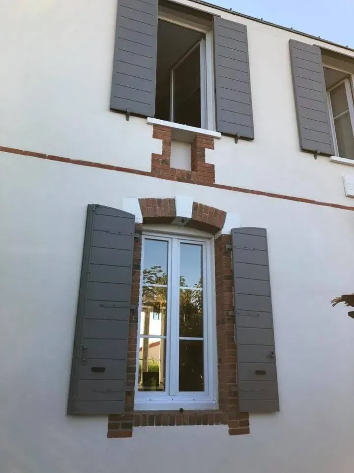 Baie vitrée en aluminium