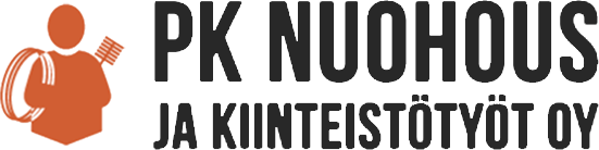 PK Nuohous ja Kiinteist&ouml;ty&ouml;t Oy logo