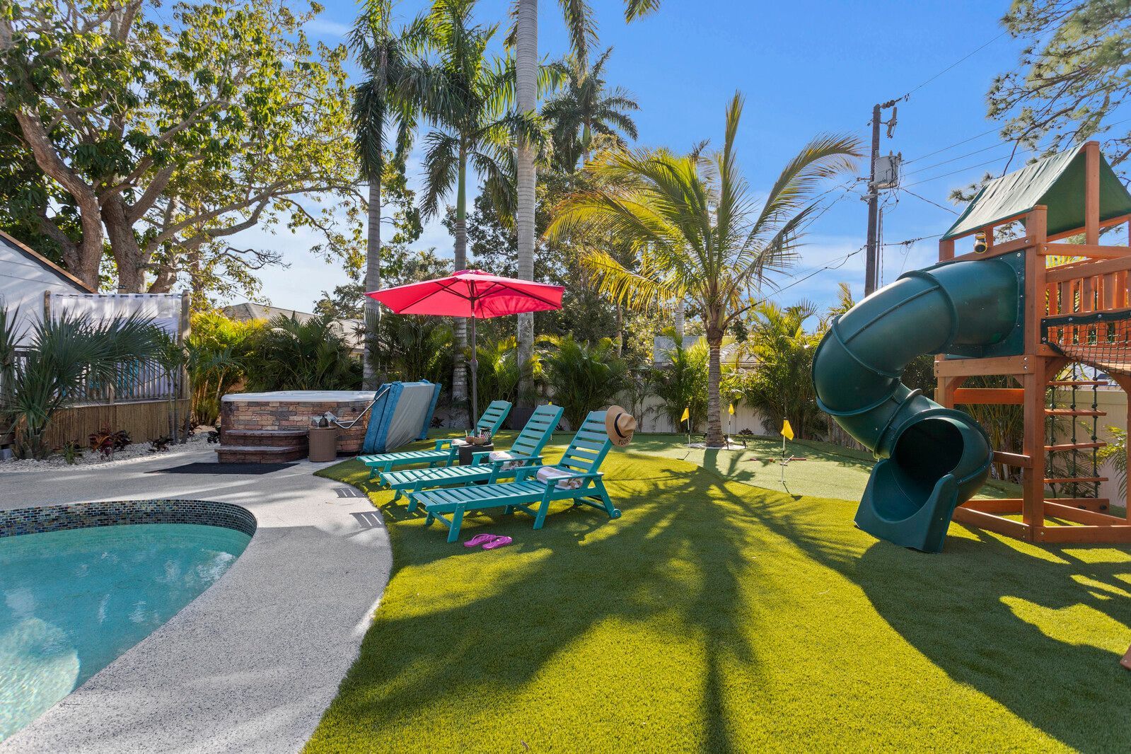 Spacious Florida vacation home in Bradenton with pool, playground, and family activities