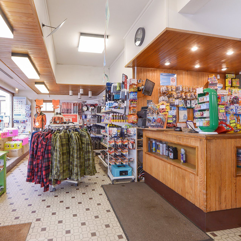 Le magasin de la Station de la Vallée Verte