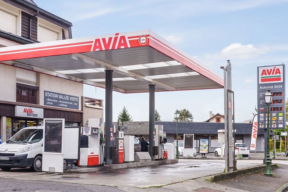 Photo de l'extérieur de la Station de la Vallée Verte