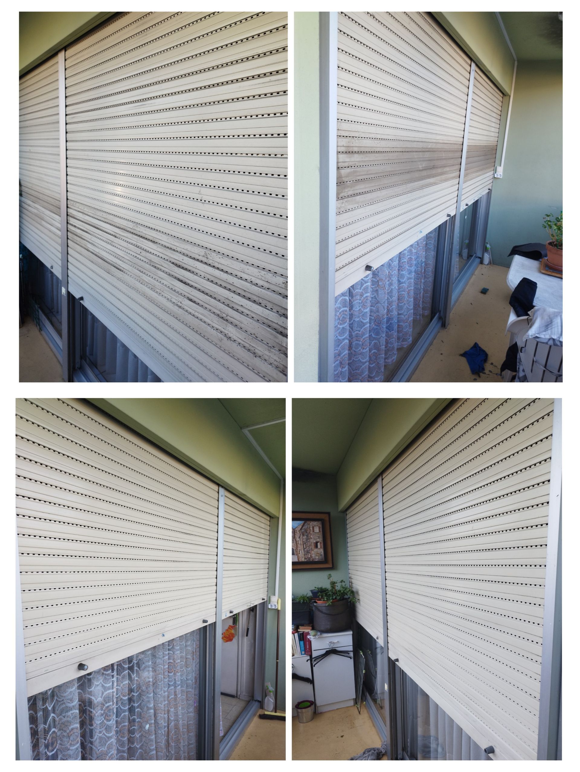 Vue en deux parties montrant un four fermé à gauche et ouvert à droite pour révéler l'intérieur propre.